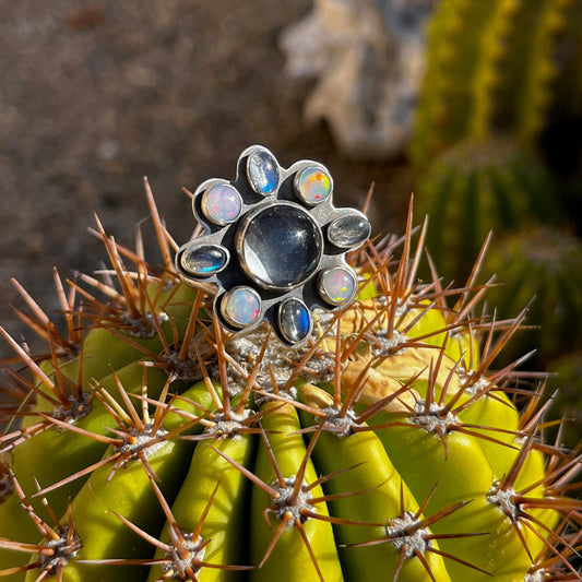 Cactus Flower Ring